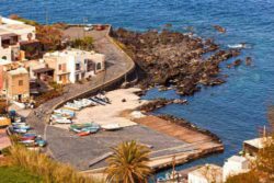 Photo: Coast of the island Pantelleria